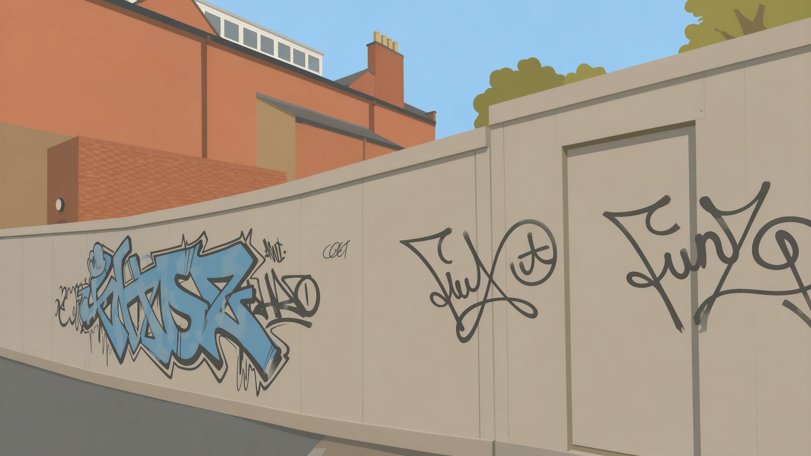 Coventry at writing's on the wall